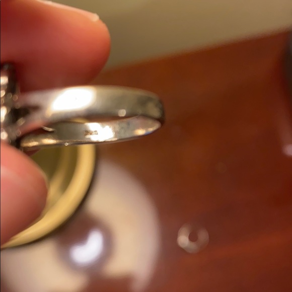 Sterling silver rings - size 6 - Picture 2 of 3